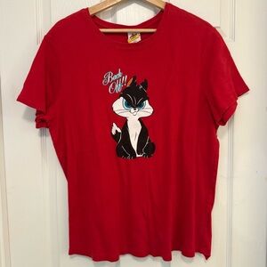 Like New Vintage 90s Warner Brothers Looney Tunes Pepe Le Pew Penelope Shirt